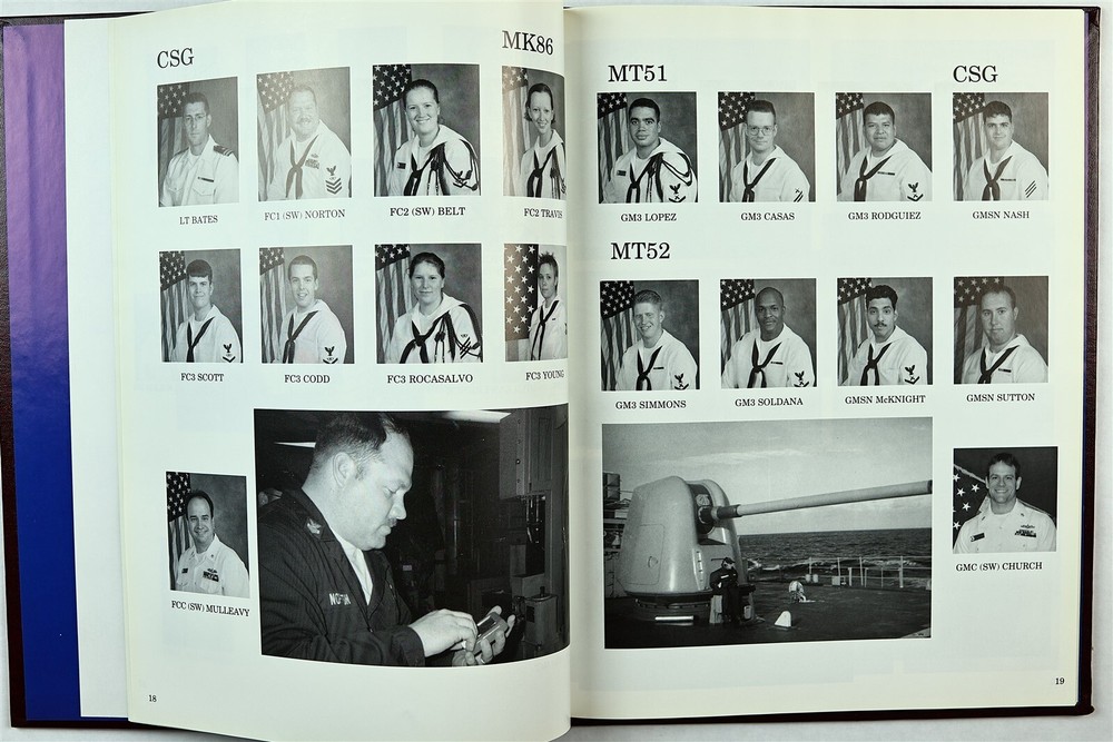 USS Caron (DD-970) 2000 Mediterranean Deployment Cruise Book