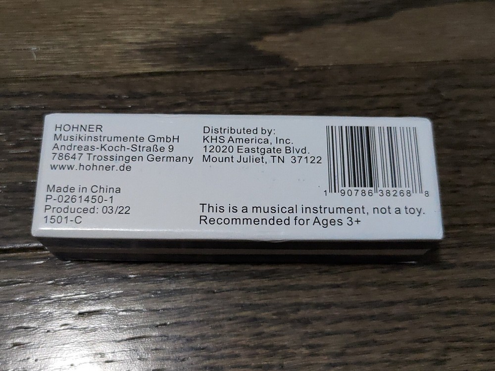 Hohner BluesBand 1501-C Harmonica Blues Band