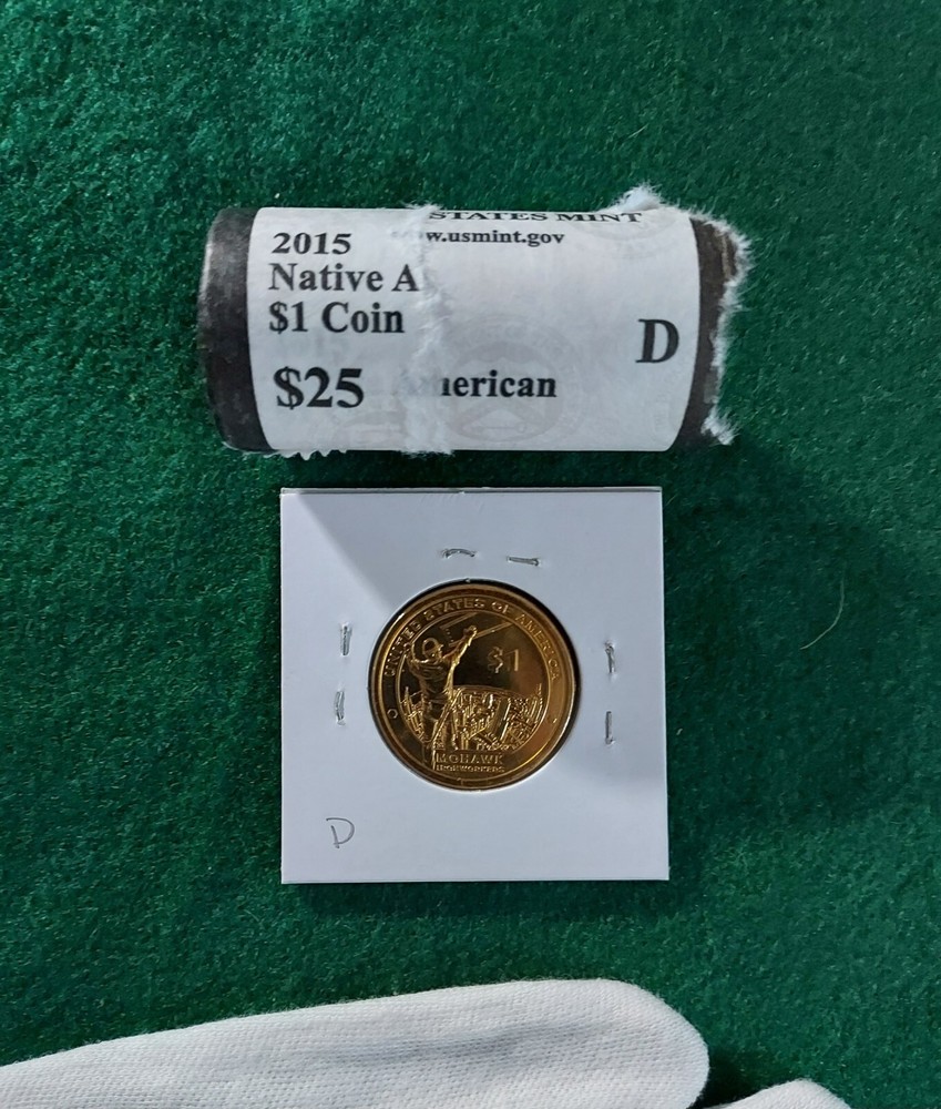2015-D Native American Dollar Mohawk Ironworker
