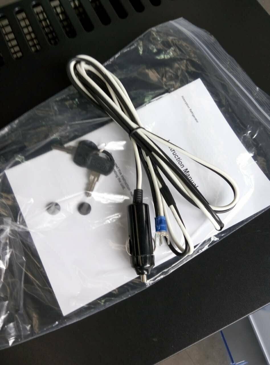 1.1-1.7cuft Mini Refrigerator Truck RV Cooler Compact Camping 12V Fridge AC DC