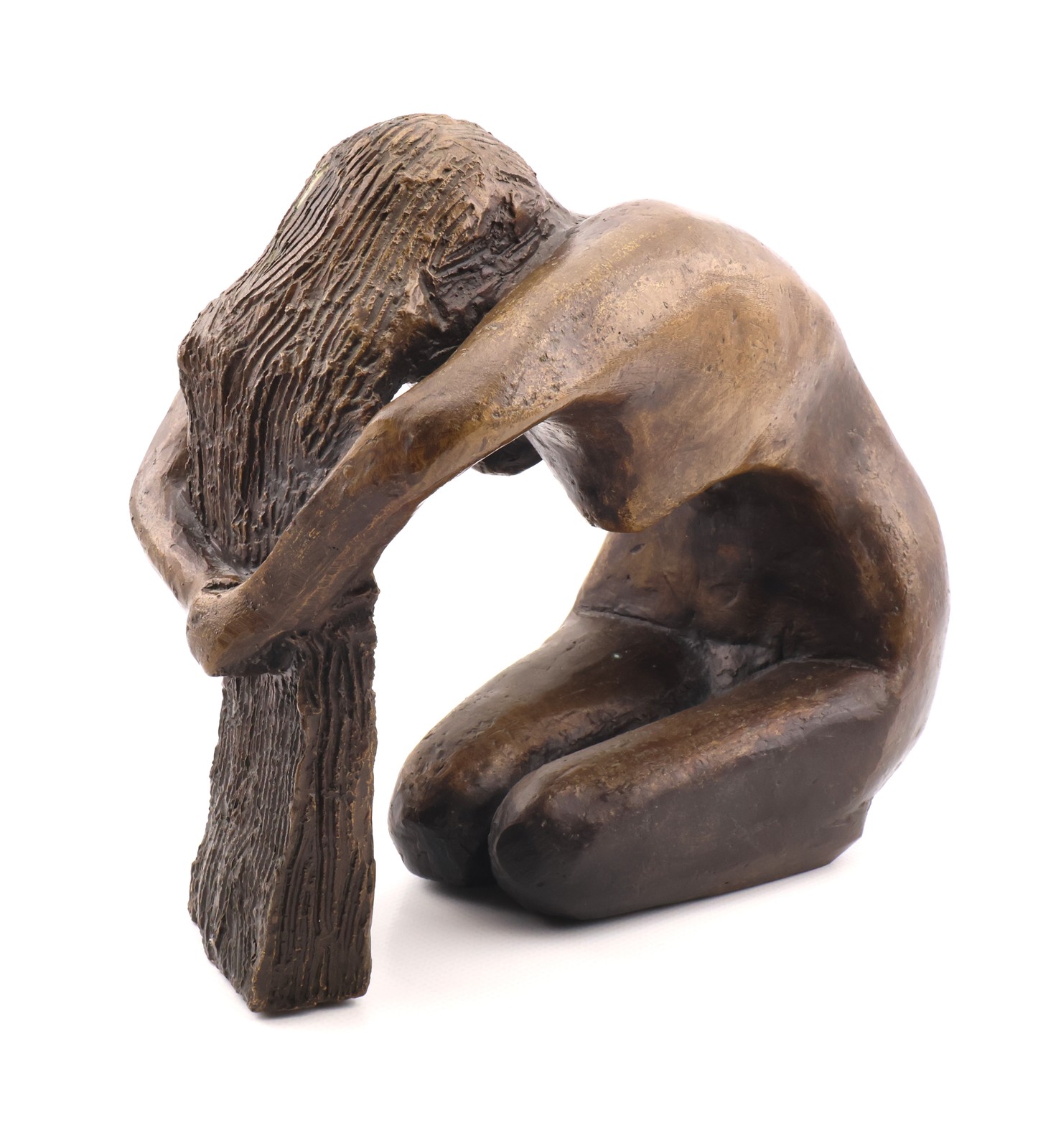 Joseph Chalef MCM Bronze Nude Sculpture Guyot Foundry