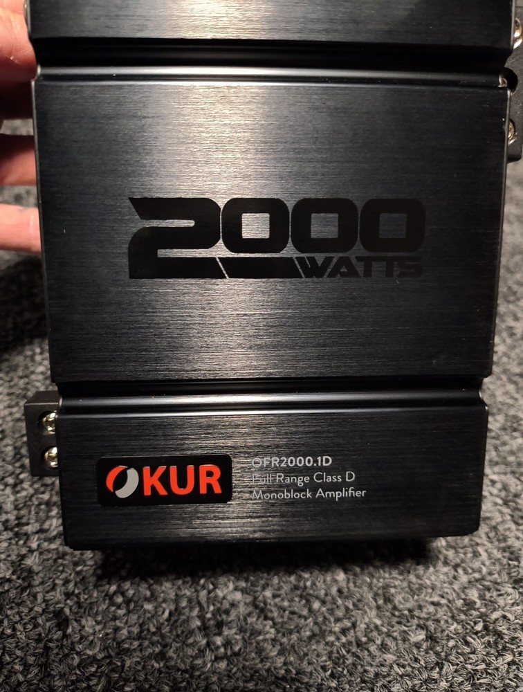 Okur Ofr2000.1D Full Range Monoblock Amplifier