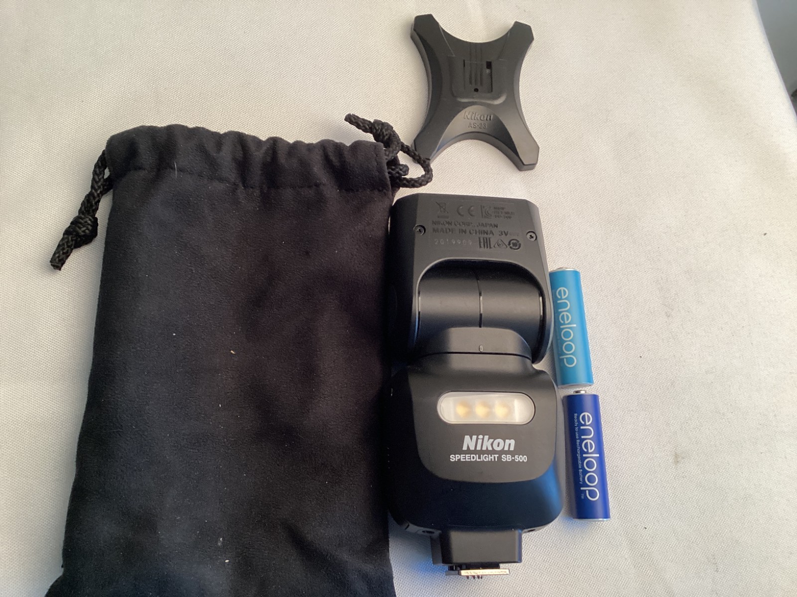 Nikon Speedlight SB-500 AF Shoe Mount Flash +extras