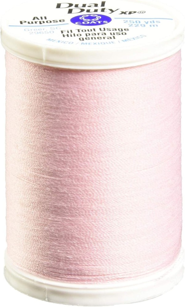 Light Pink Polyester Thread 250 Yards Ideal for General Purpose Sewing Projects