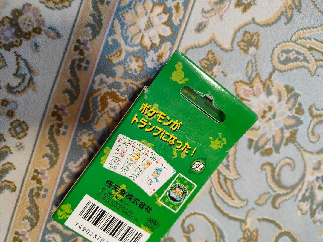 Pokemon Playing Cards Poker Venusaur Deck Green 1996 Nintendo JP rare