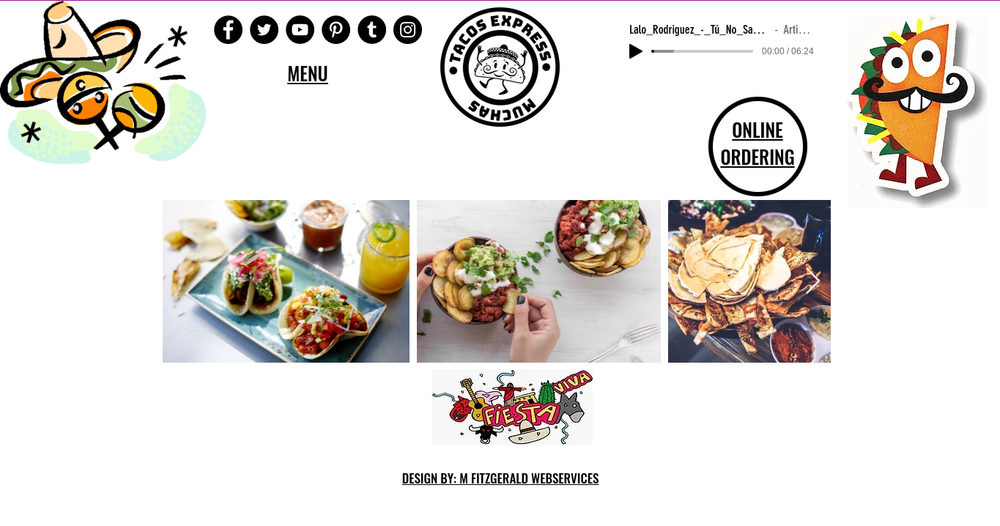 Customized One Page Wix.com Website