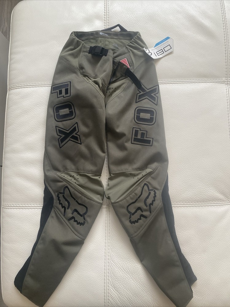 Fox Junior Racing Pants Olive Green NWT