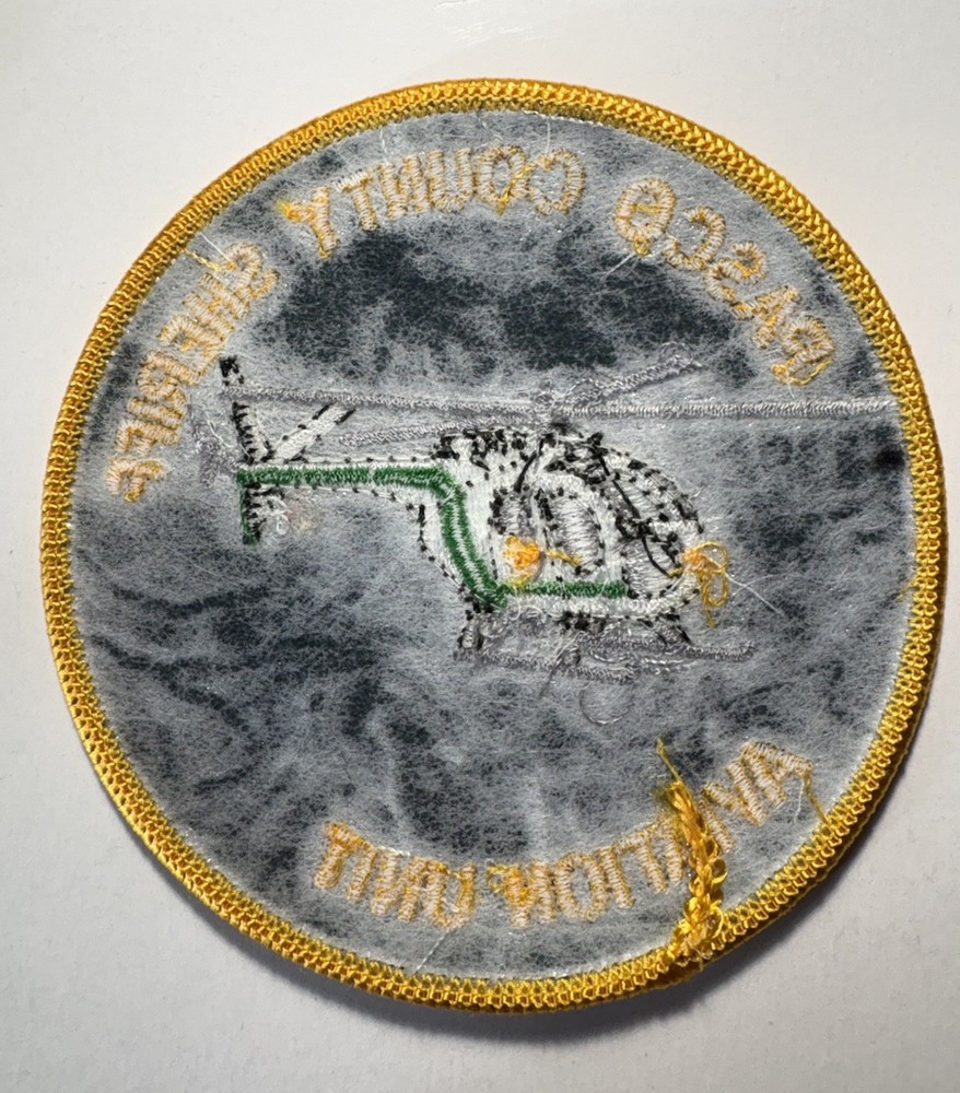 Pasco County Florida Sheriff Aviation Unit Patch