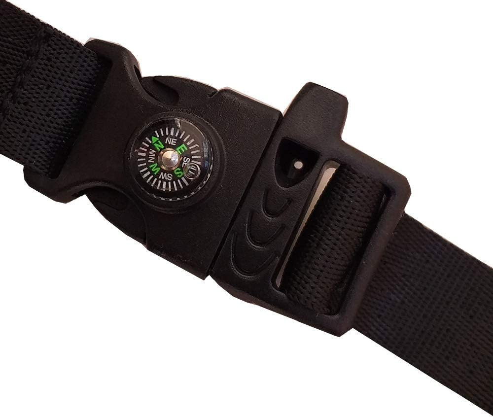 [2 Pack Backpack Chest Strap Heavy Duty Adjustable Backpack Sternum Strap Chest