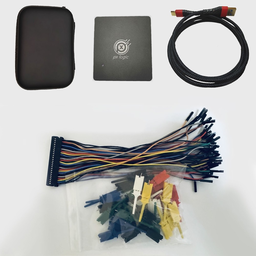 PX Logic 16 Base/16 Pro 16-CH Logic Analyzer USB3.0 Compatible w/ Win/Mac/Linux
