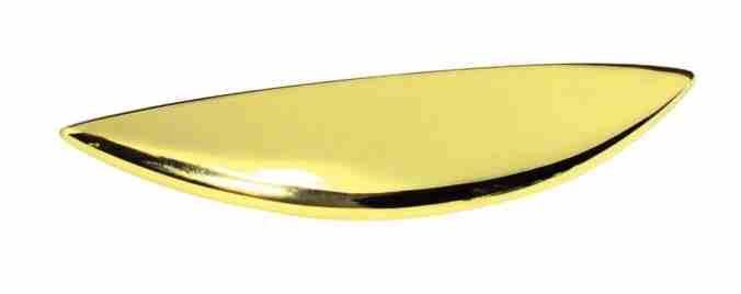 3-3/4" Retro Cup Pull Polished Brass
