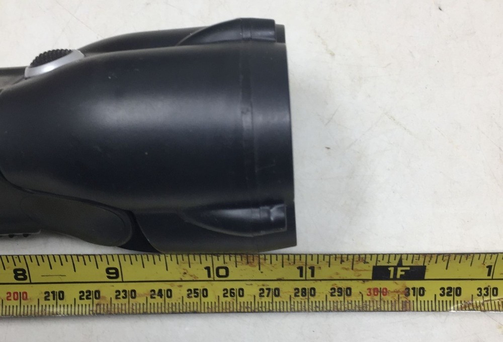 Black Hands-free Tripod Flashlight