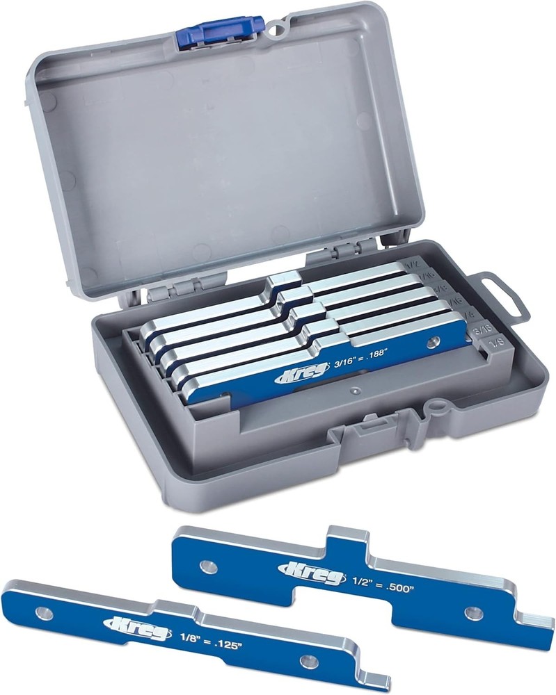 Precision Router Table Set Up Bars, Set of 7