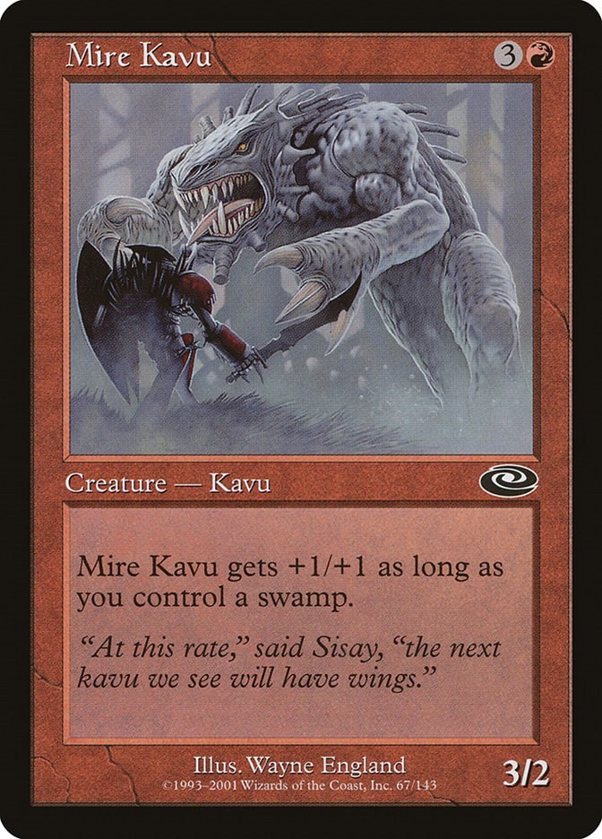 Mire Kavu Planeshift 67 MTG MP