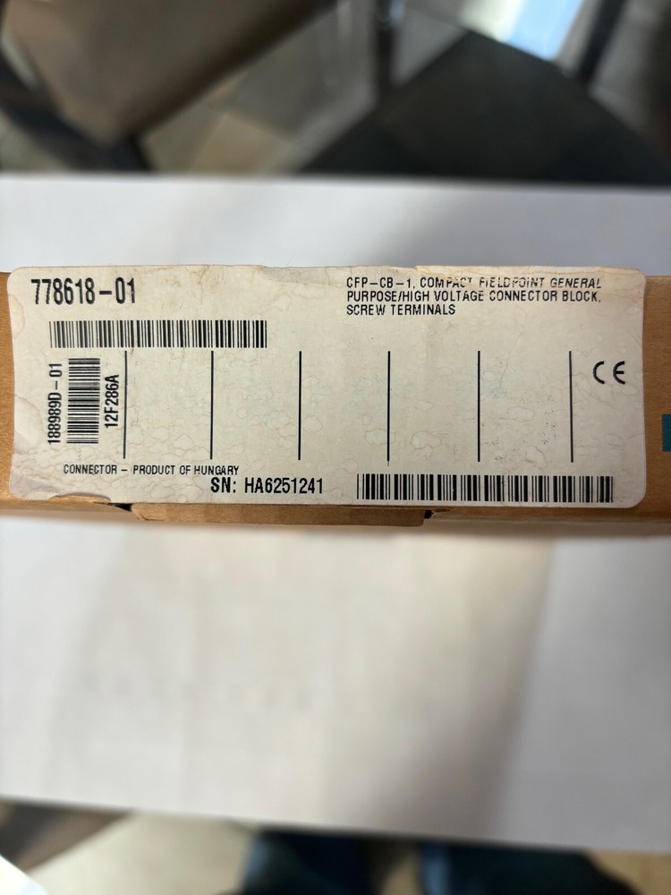 National Instruments CFP-CB-1. Compact Fieldpoint General Purpose/High Voltage