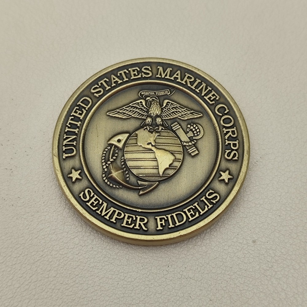 USMC Marine Artillery Challenge Coin