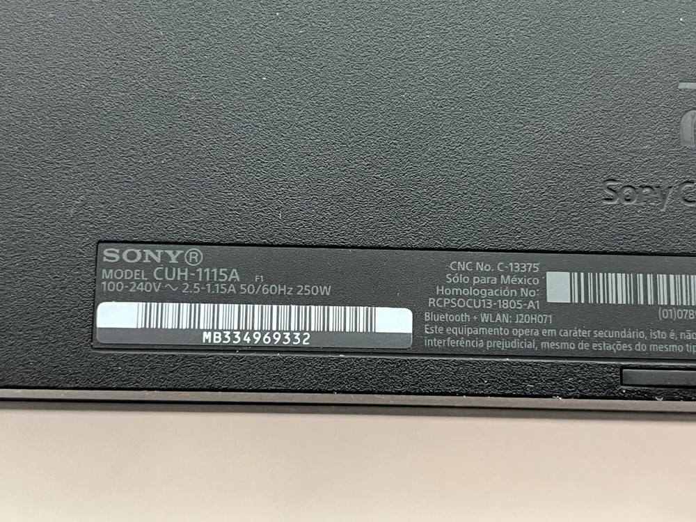 Sony PlayStation 4 Model CUH-1115A Console
