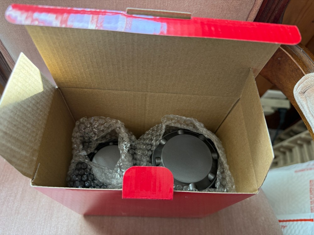 2PCS LED Camping Lanterns Portable Collapsible Battery Powered Open Box