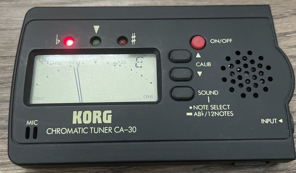 Korg Multi Instrument Chromatic Tuner CA-30