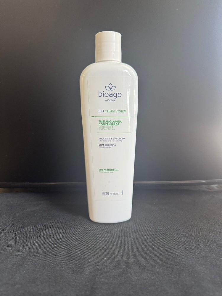 Bioage Triethanolamine – Deep Cleansing & Extractions.