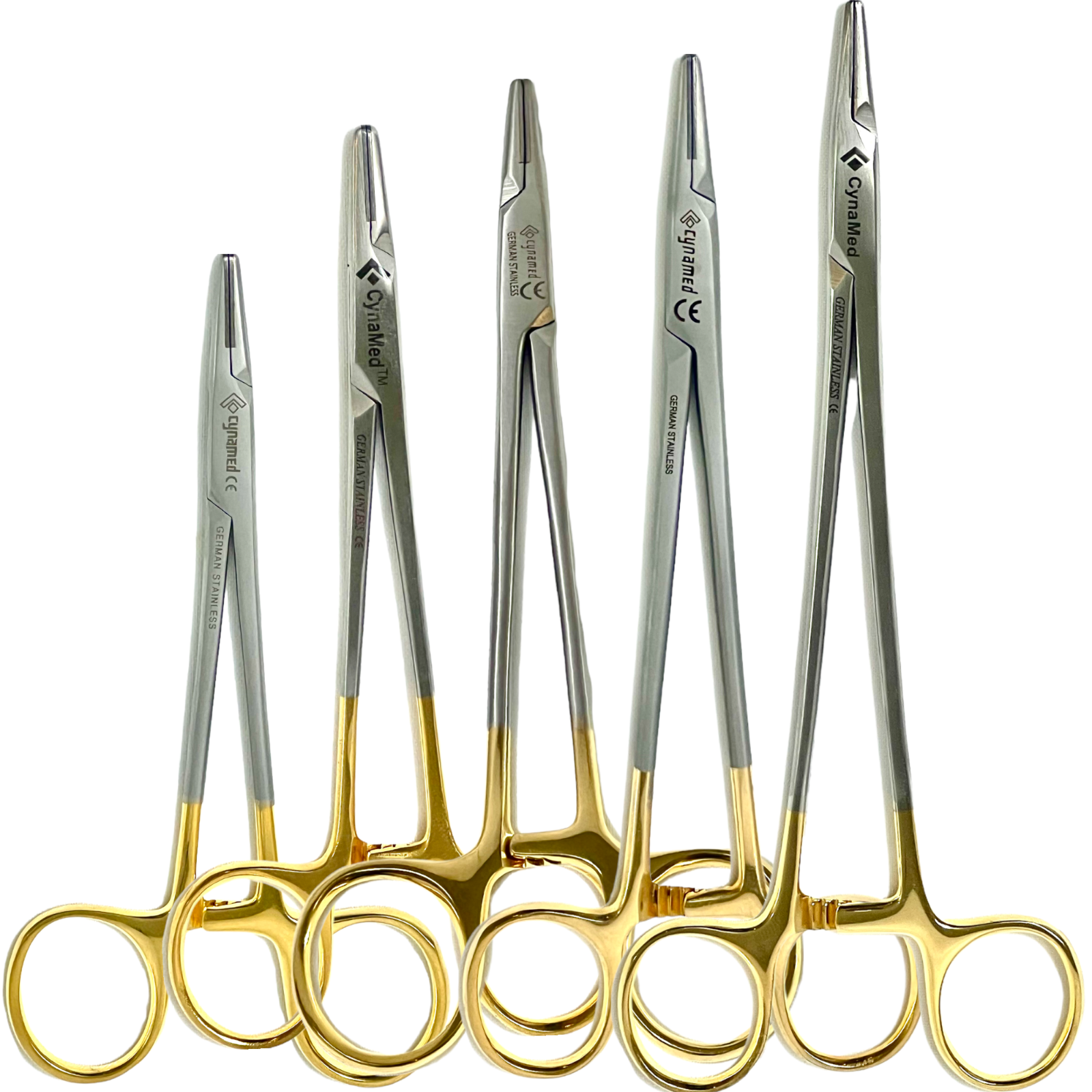 German T/C Mayo Hegar Needle Holder with Tungsten Carbide tip Surgical Dental