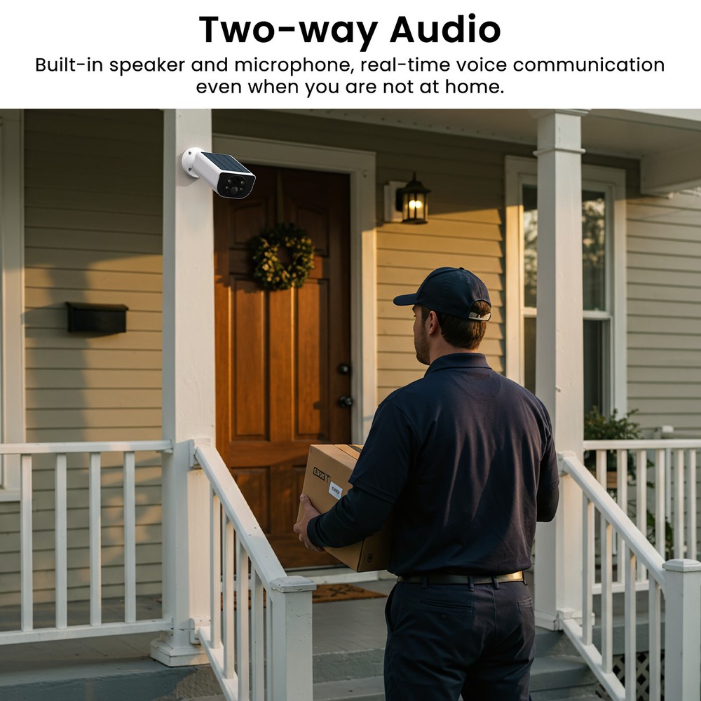 Wansview Home Security-2K Wireless Security Camera Outdoor AI Motion Detection