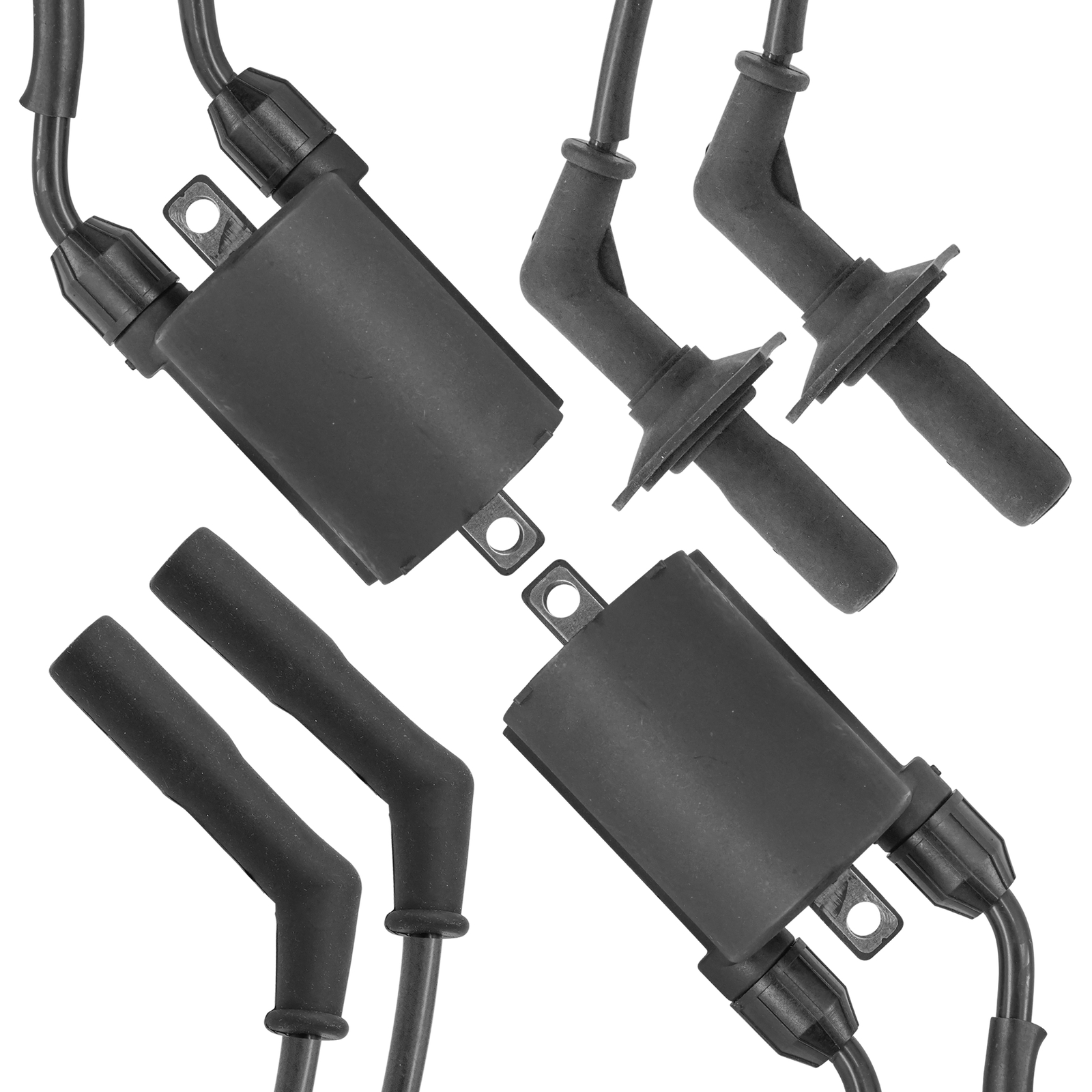 Ignition Coil & Cap For Honda Shadow Spirit 1100 VT1100 2001-2007 30753-MM8-770