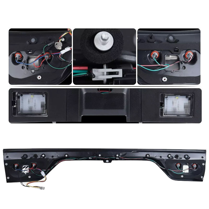 68453659AA LED Tail Light Lamp Liftgate For 2014-2022 Dodge Durango Camera Hole