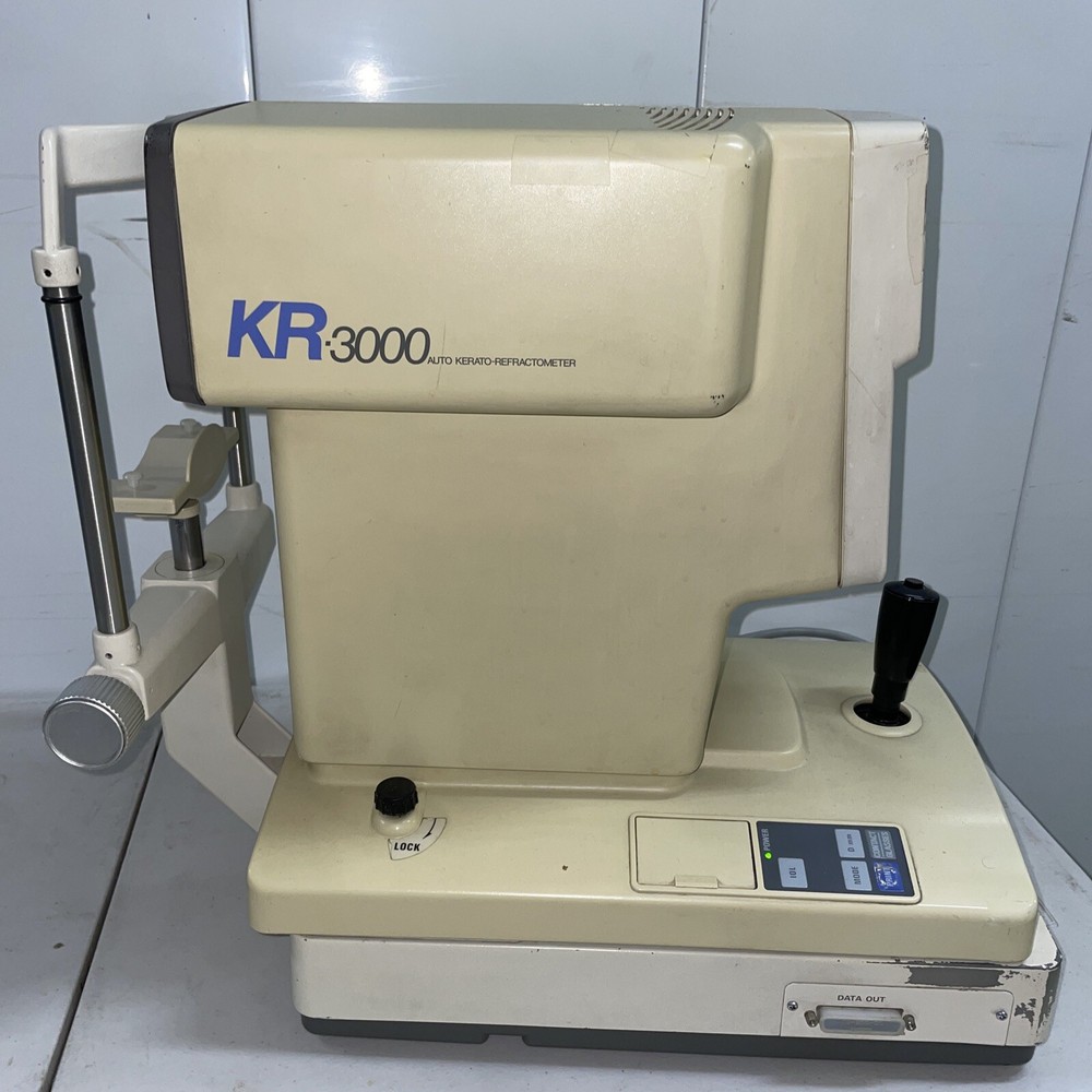 Topcon KR-3000 Auto Keratometer and Refractometer