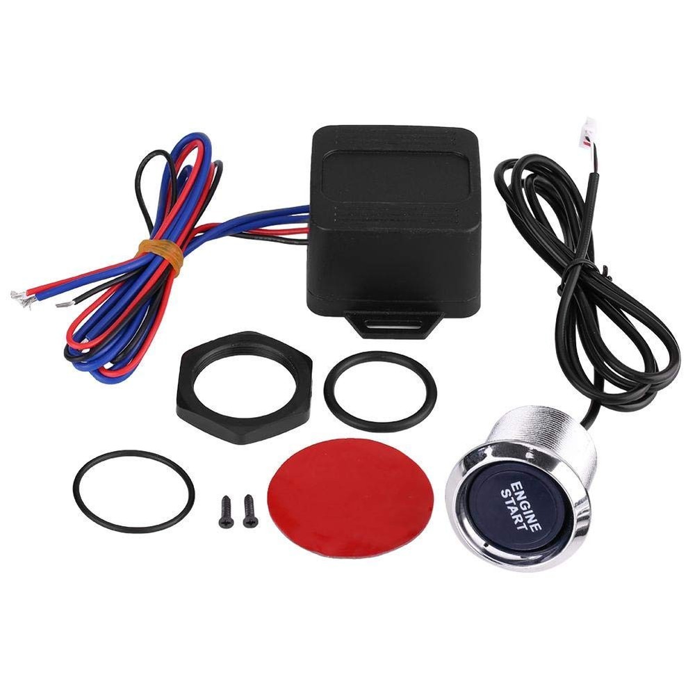 Universal 12V LED Car Engine Start Push Button Start Switch Ignition Starter(...