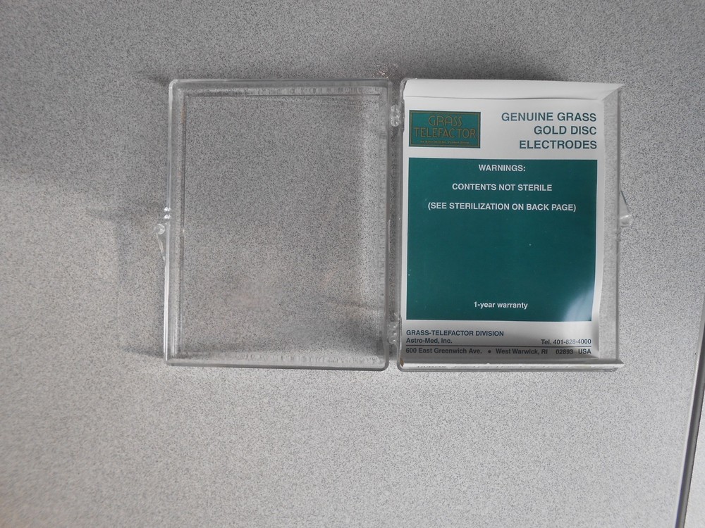 ~~F-E5GH GENUINE GRASS GOLD DISC ELECTRODES- case only~~