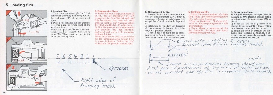 Konica TC-X Instruction Manual multi-language