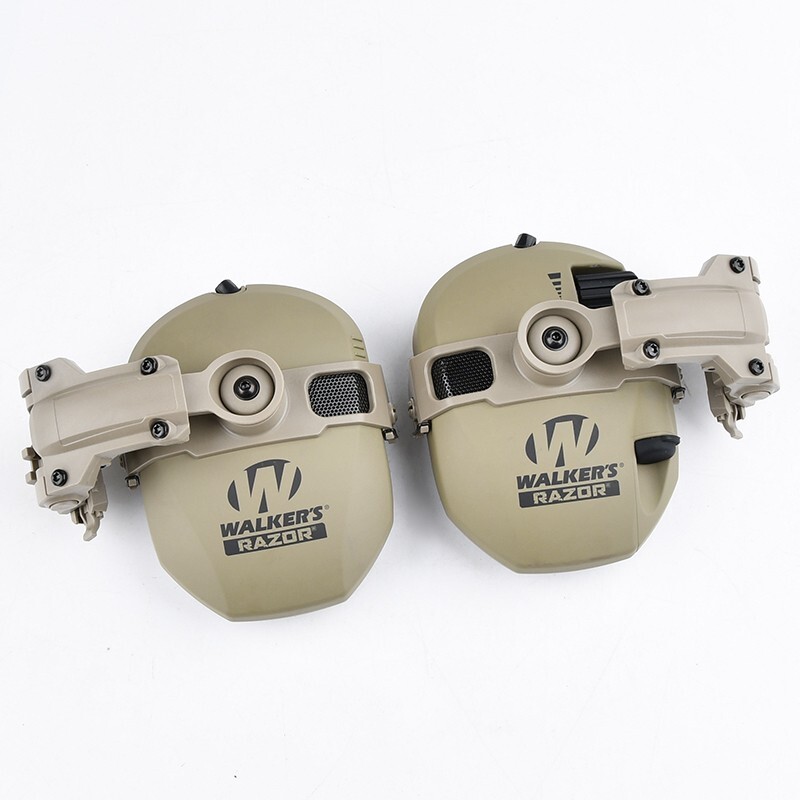 Tactical 360°Rotation Helmet Mount Adapter Headset Bracket FAST Wendy Helmets