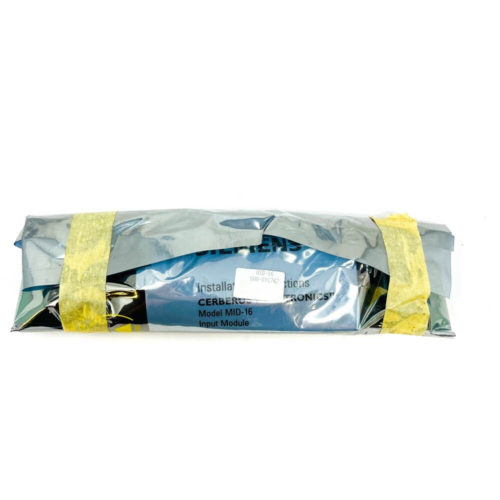 Siemens MID-16 Cerberus Pyrotronics 500-891747 Programmable Input Driver for MXL