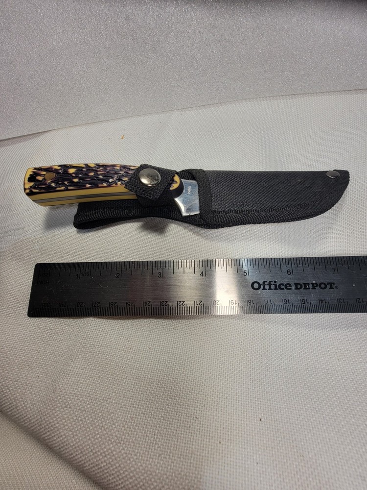 Ocoee River Cutlery Sharp Finger Style Fixed Blade with sheath