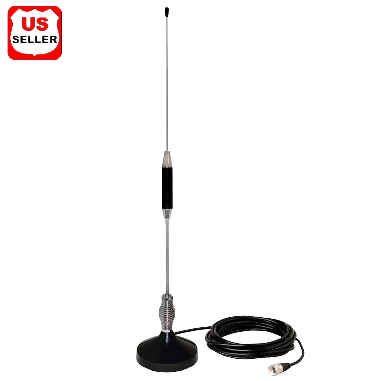 CB Antenna 28 inch 27 Mhz CB Radio Antenna Full Kit with Heavy Duty Magnet Mount