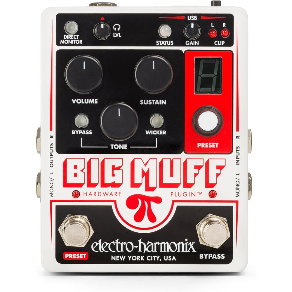 Electro-Harmonix EHX Big Muff Pi Hardware Plugin, BMHWPI