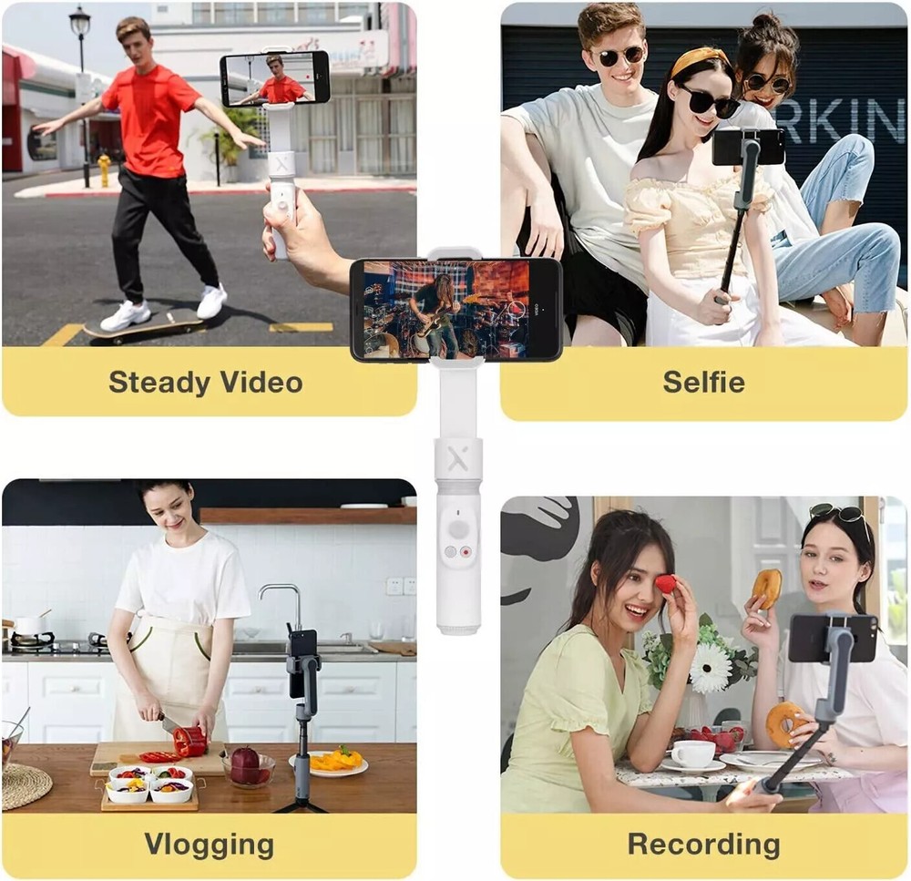 ZHIYUN Smooth X Phone Gimbal Stabilizer Handheld for iPhone Android - open box
