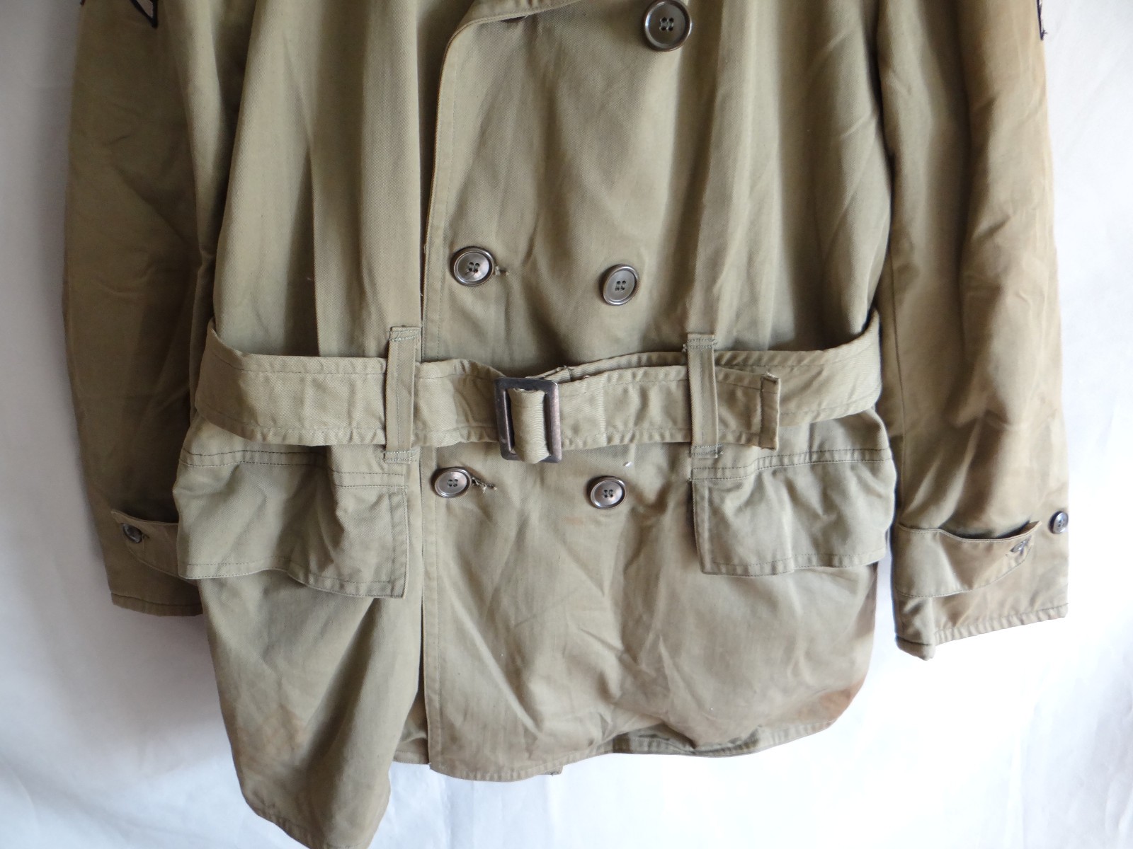 Original WWII 1941 US Army Tank Destroyer M-1938 MACKINAW Jacket Size 40