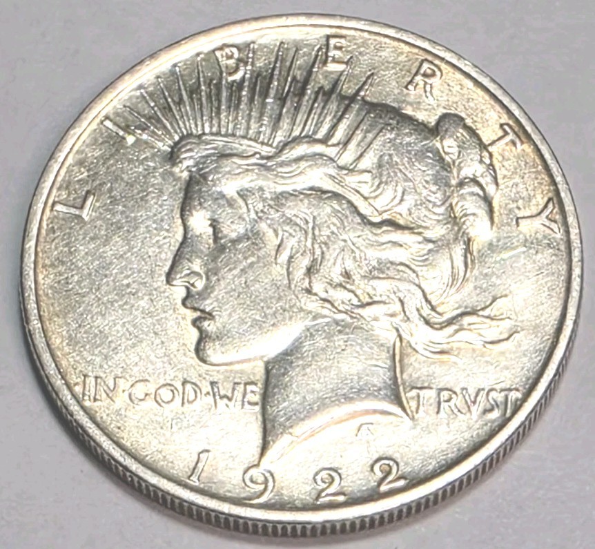 1922 D Peace Dollar XF condition #125