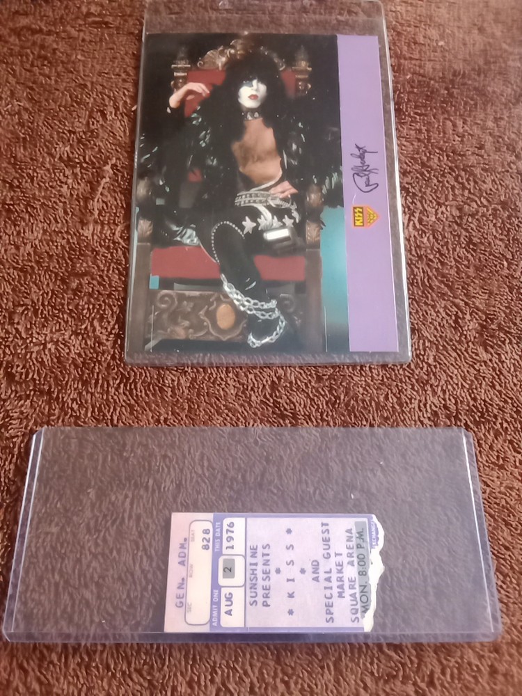 Kiss 💋 Ticket Stub History 🎸 Destroyer Tour, 7-2-76, Indianapolis In. Kisstory