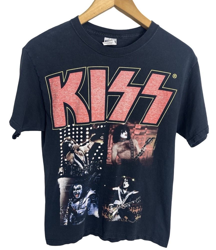 VTG Y2K KISS Alive 35 Tour 2009 Double Sided Black T-Shirt Size Men’s Medium