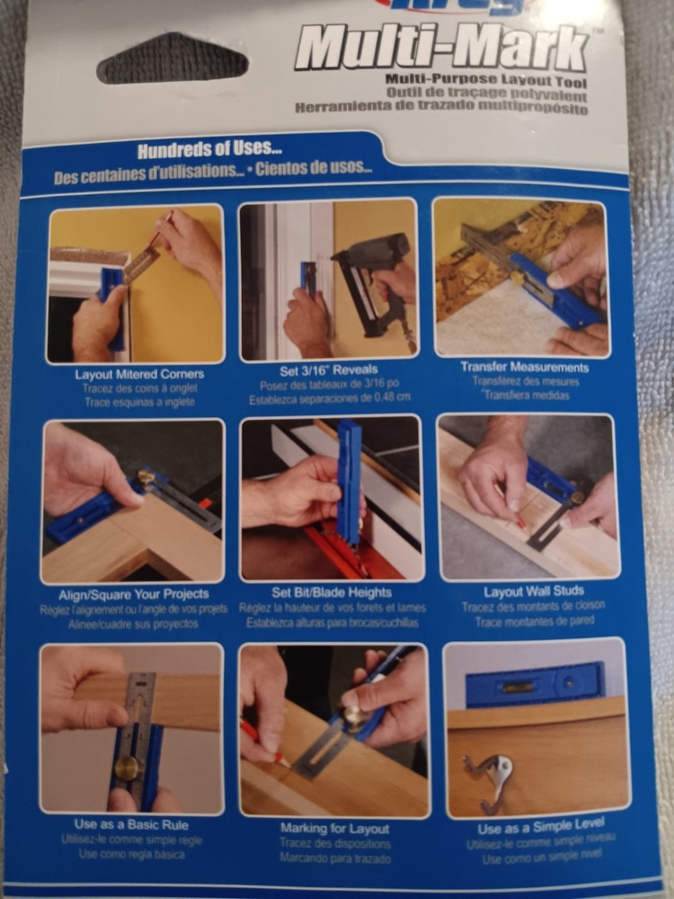 Kreg Jig R3 & Kreg Multi - Mark (New)