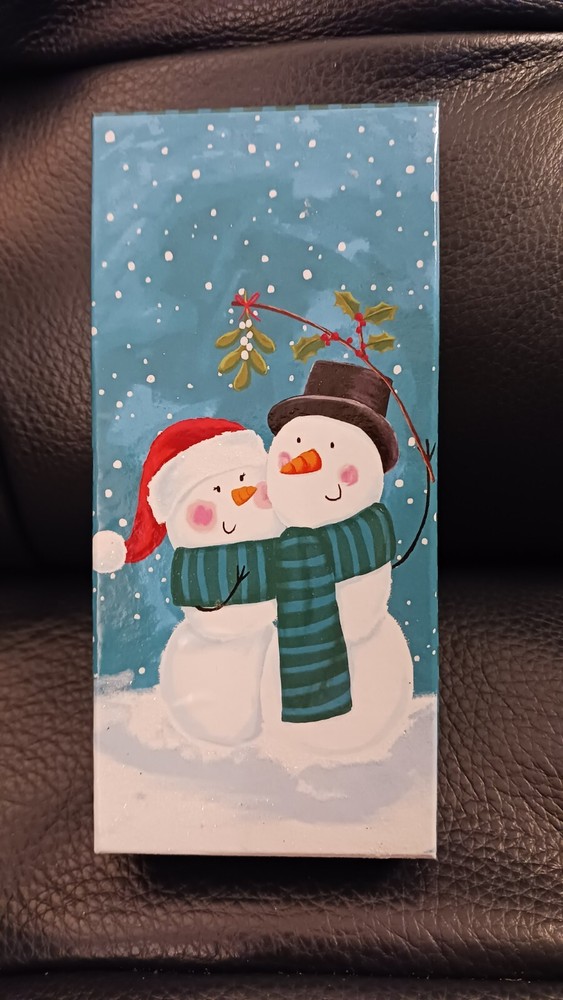 Mr. & Mrs. Snowman Novelty Gift Box