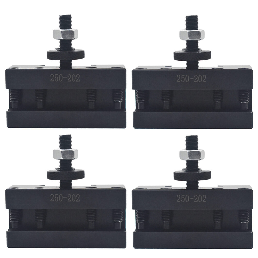 4Pcs BXA #2 Quick Change Turning Facing & Boring Tool Post Holder 250-202