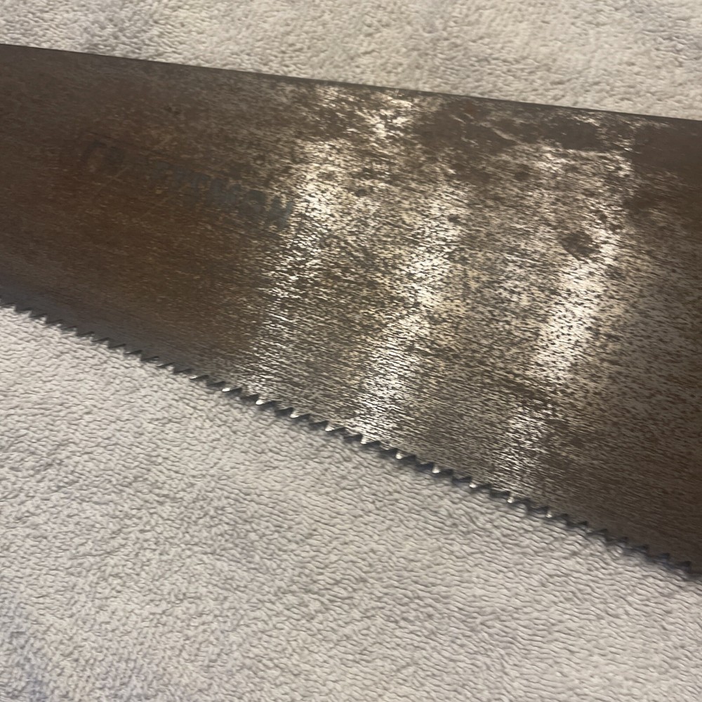 Warranted Superior Vintage Hand Saw