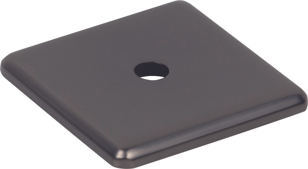 Top Knobs TK3280AG Radcliffe Knob Backplate 2" Ash Gray