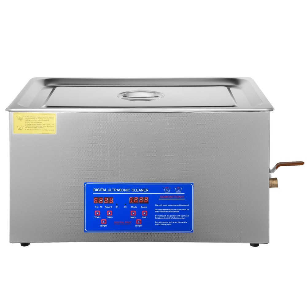 Advanced-Tech 40kHz Ultrasonic Cleaner 22L Smart Heating Digital Console