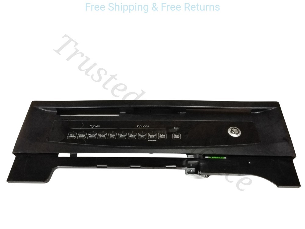 OEM Dishwasher Control Panel 165d8417 BLACK