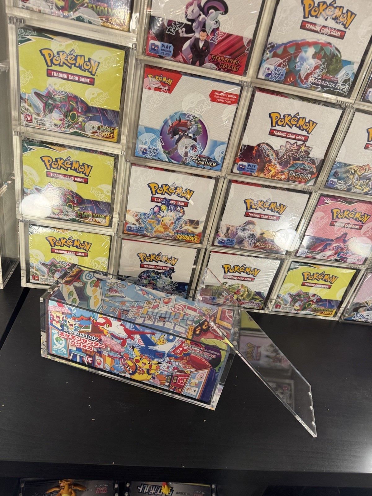 Acrylic Case Pokémon Center Tohoku Hiroshima Fukuoka Special Box Strong Magnets